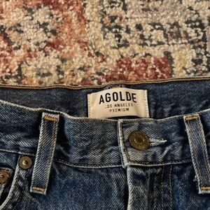 Agolde Los Angeles Blue Denim Jeans